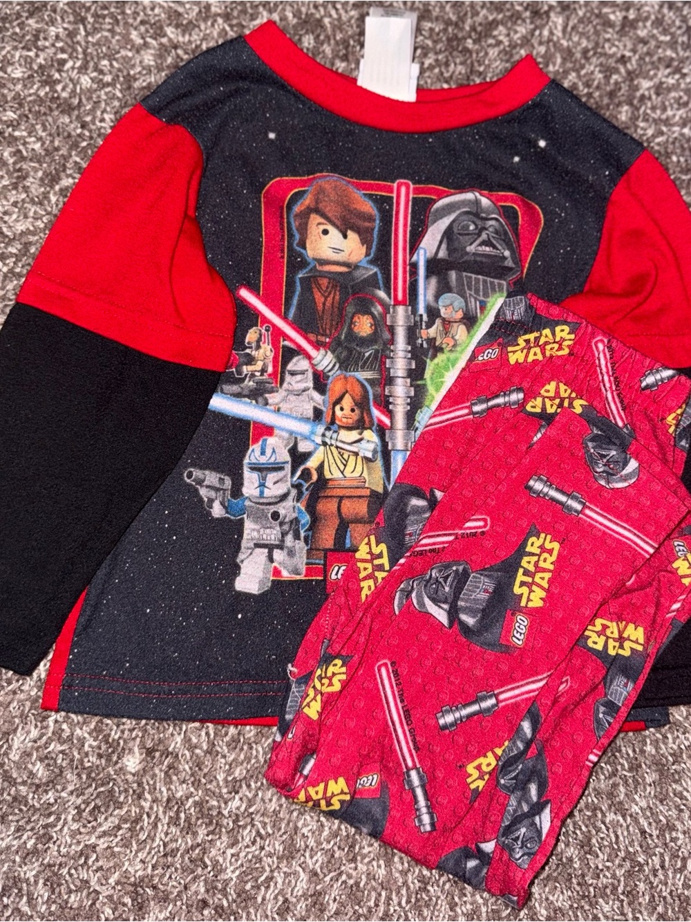 Star Wars Lego Toddler Boys Pajama Set